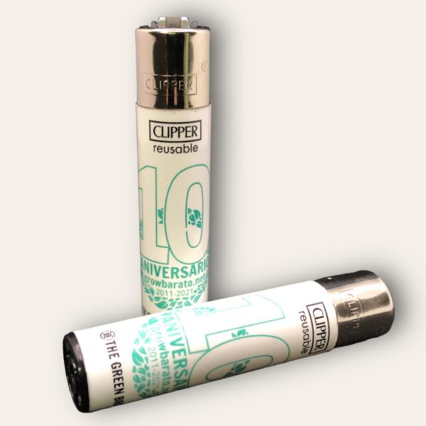 Growbarato 10 Anniversario Clipper Feuerzeug